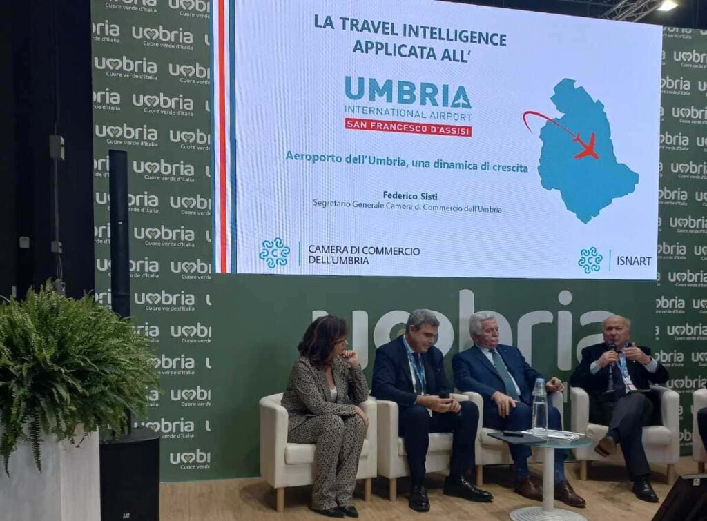 La Travel Intelligence applicata all'Umbria International Airport San Francesco d'Assisi