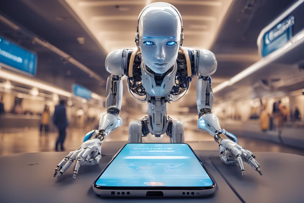 La rivoluzione AI nella ricerca di hotel | Questa immagine è stata generata attraverso l'intelligenza artificiale di Canva