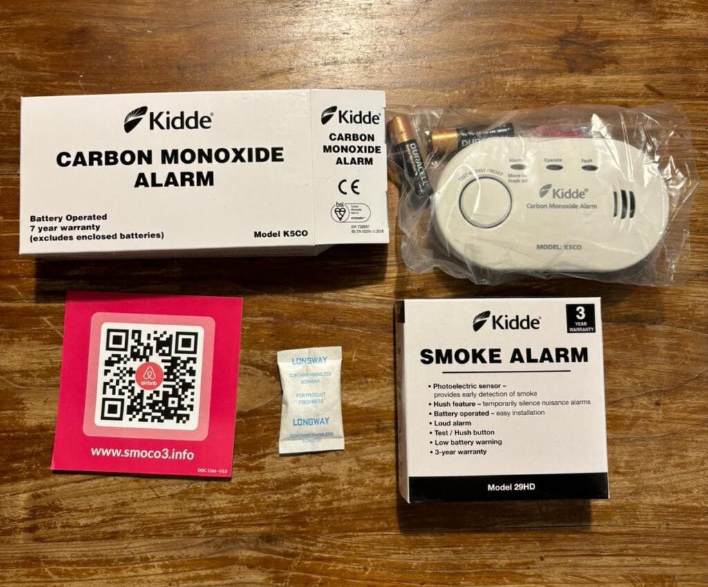 Airbnb regala ai propri host un rilevatore di fumo e monossido di carbonio, come richiederlo